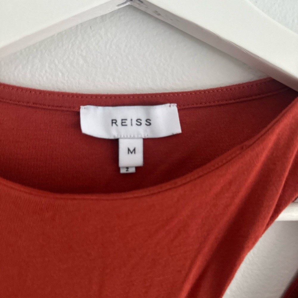 Reiss Long‎ Sleeve Cutout Top Medium - Picture 3 of 7